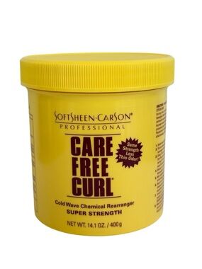 Softsheen Carson Care Free Curl Cold Wave Chemical Rearranger SUPER Strength New